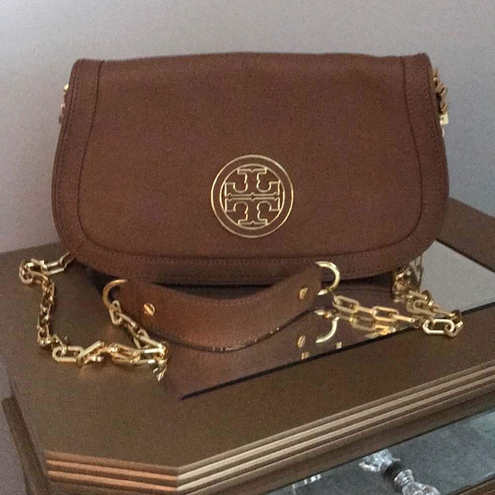 Tan Tory Burch bag